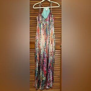 Nicole Miller Multicolor Maxi Dress